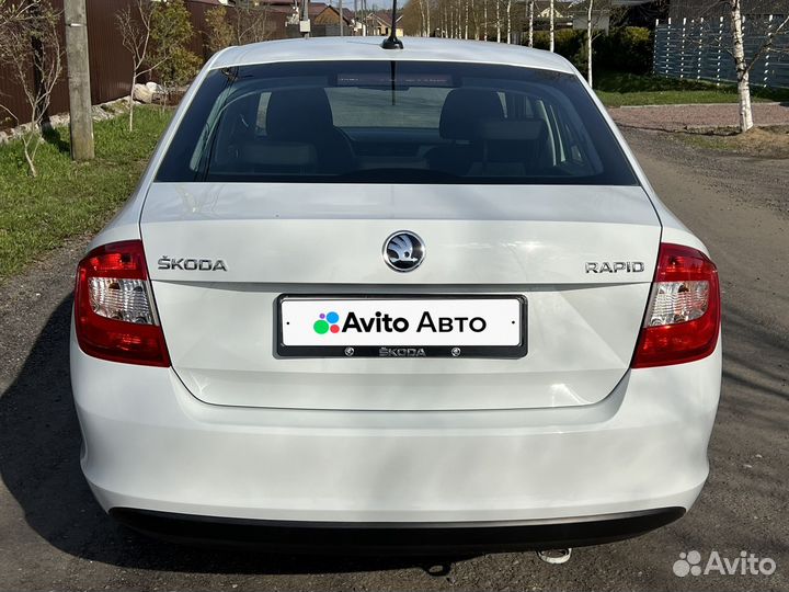 Skoda Rapid 1.6 МТ, 2017, 81 873 км