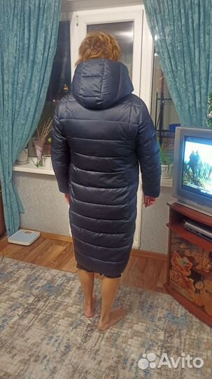 Пуховик женский зимний 52 размер