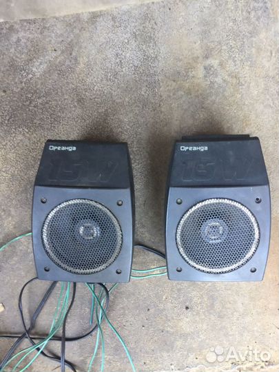 Колонки для авто раритет стояли в ваз 2101 фиолент