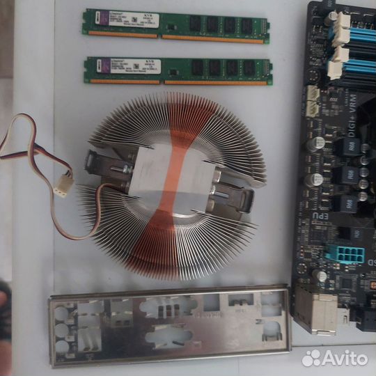 Комплект I7 3770k, asus pbz77-v lx, 8gb ram