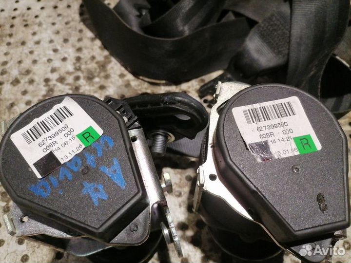 Ремень безопасности Skoda Octavia III (A7)