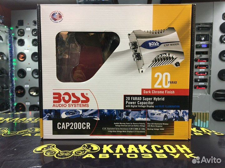 Конденсатор Boss Audio CAP200CR