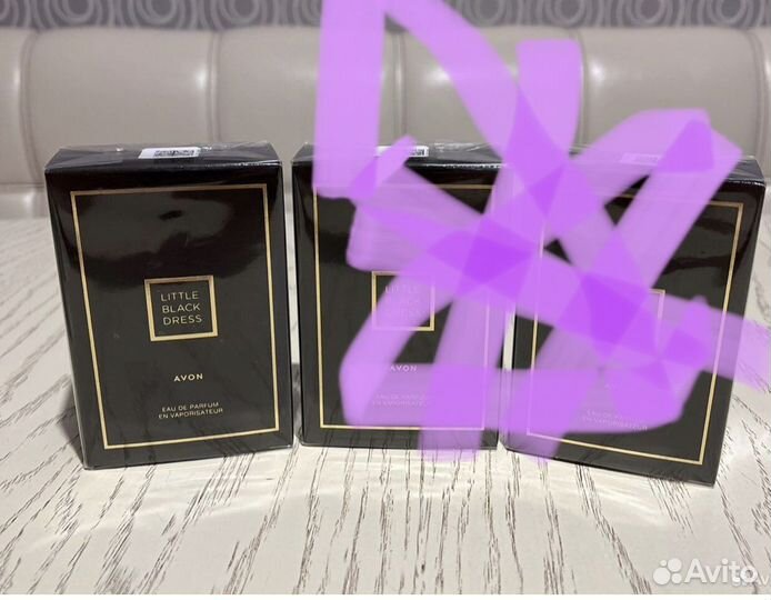 Парфюмерная вода little black dress avon