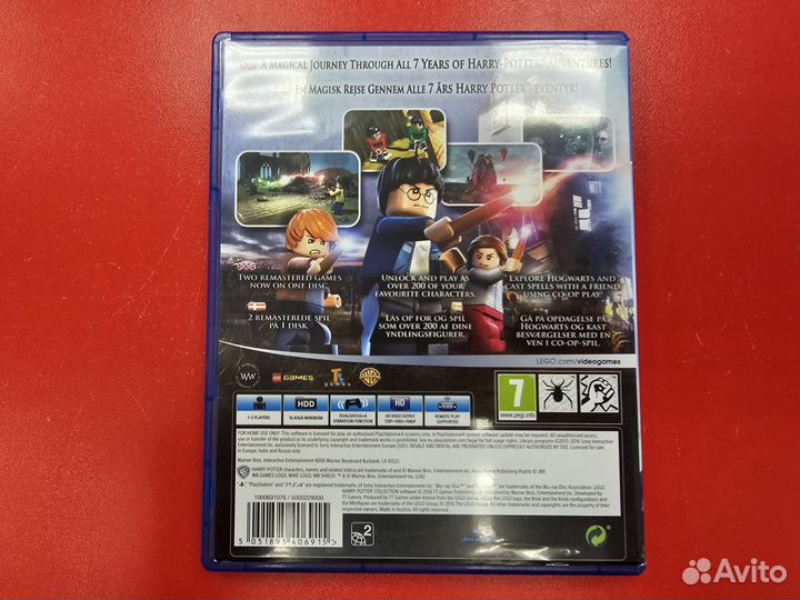 Игра lego Harry Potter Collection PS4