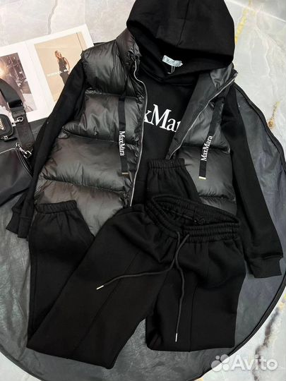 Спортивный костюм женский теплый тройка