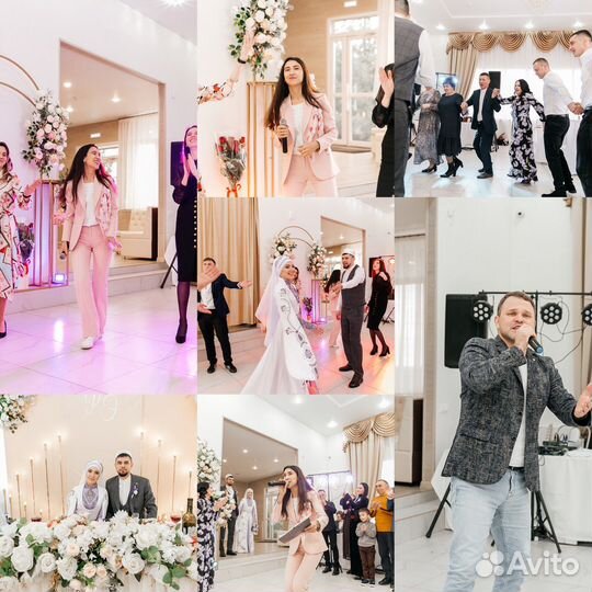 Ведущая(Тамада) + Музыка + Мужской и Женский вокал