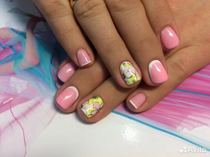 Наращивание,гель лак