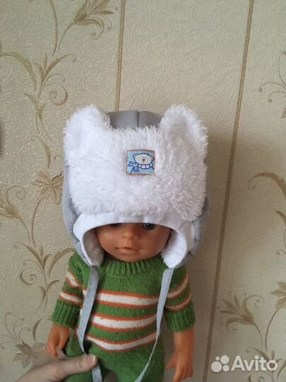 Шапка зимняя детская 46 см