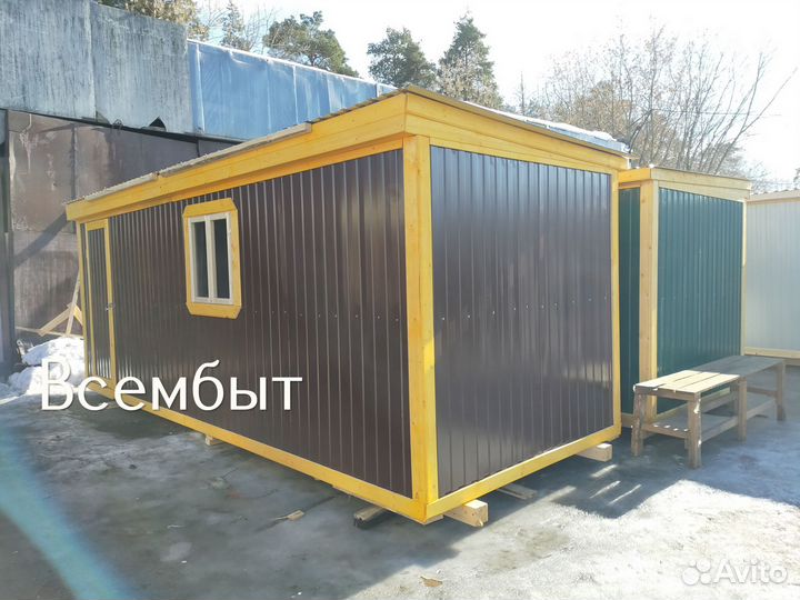 Бытовка 6x2.5 зимняя