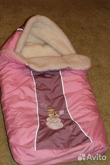 Теплый конверт для младенцев