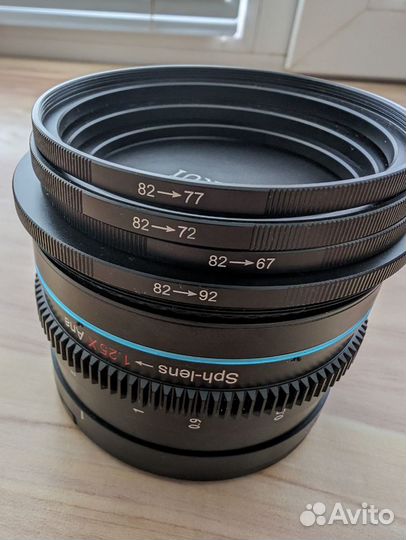 Sirui anamorphic adapter 1.25х