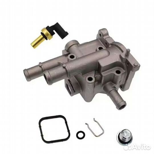 Алюминиевый Корпус термостата Опель Шевроле новый