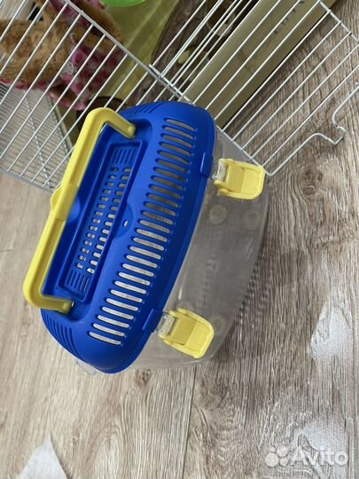 Клетка для хомяка со всем необходимым