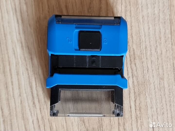 Оснастка для штампа 38х14, + краска 