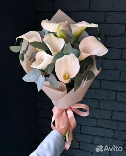 Каллы букет из калл, доставка цветов