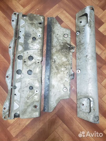 Tesla Model S защита подрамника пластины