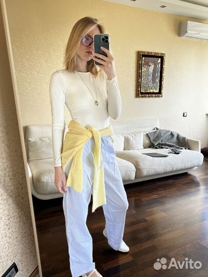 Брюки Zara пижамные тренд лета