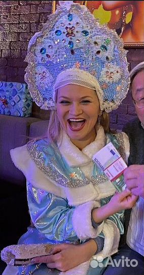 Костюм снегурочки взрослый