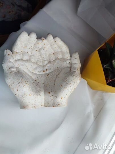 Кашпо гипсовые 