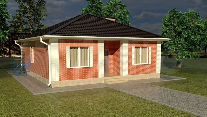 Дом 11 на 11 одноэтажный фото Дом 50 м² на участке 2 сот. на продажу в Батайске Купить дом в Батайске Авито