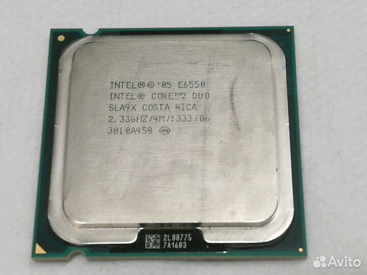 Процессоры dual core/ core 2 duo /pentium 4