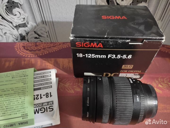 Объектив sigma для nikon забронирован