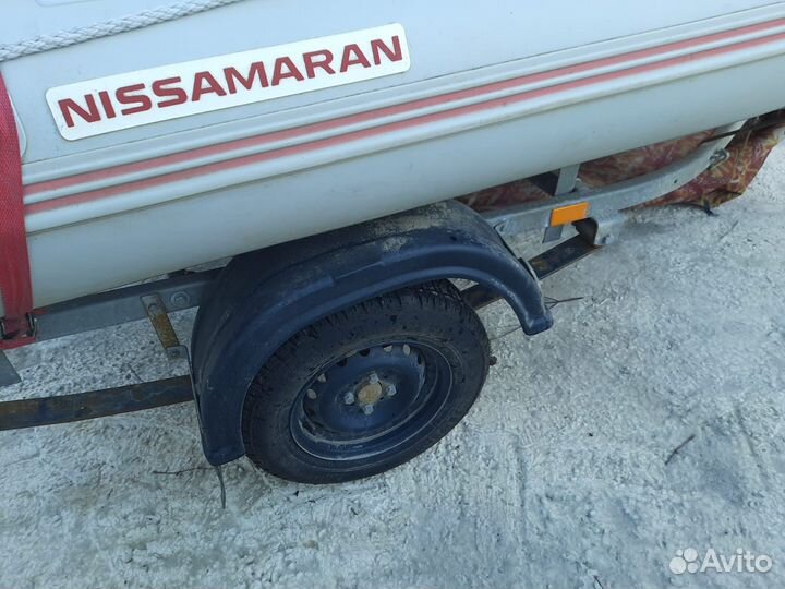 Лодка пвх nissamaran + прицеп
