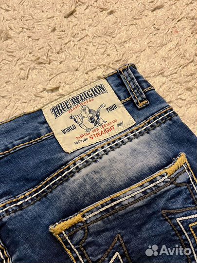 Джинсы true religion широкие