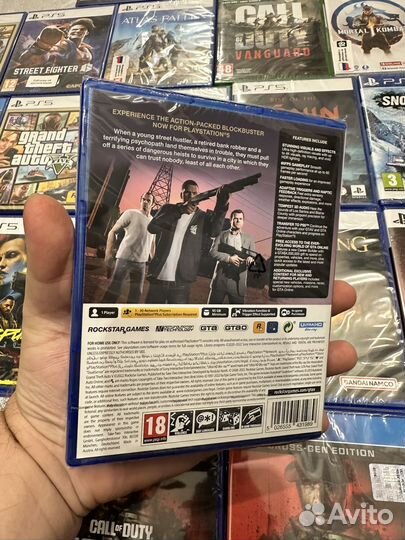 Игра PS5 GTA 5 Диск Новый