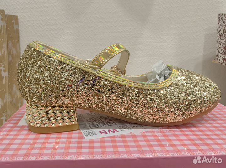 Детские праздничные туфли