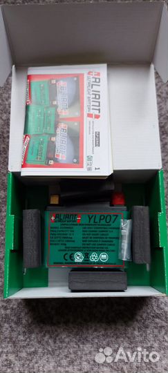 Продам новый аккумулятор Aliant ylp 07