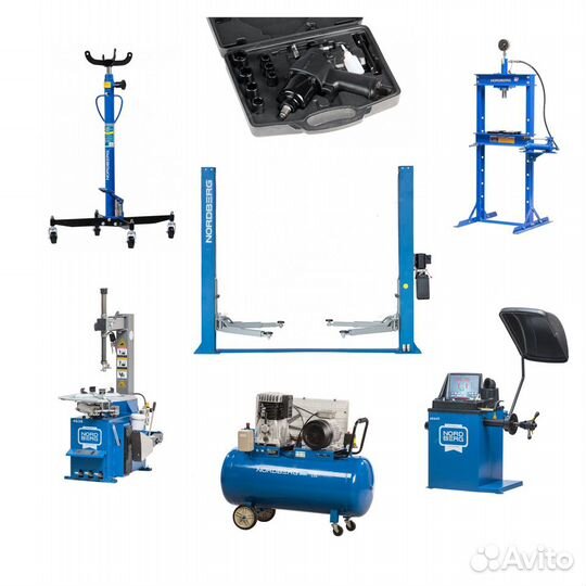 Комплект оборудования для автосервиса