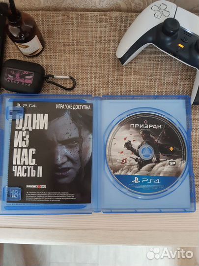 Диск на ps4 Призрак цусимы