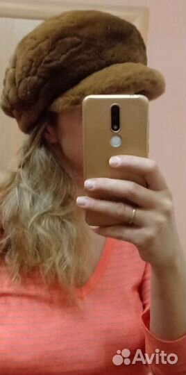 Берет стриженая норка