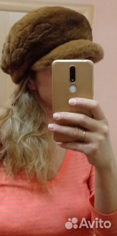 Берет стриженая норка