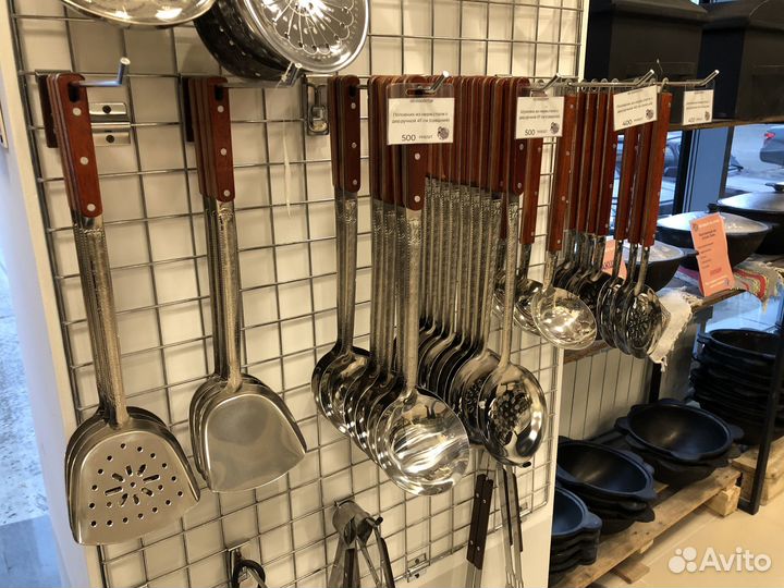 Шумовки, половники, черпаки