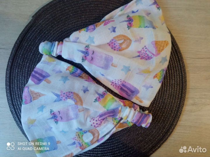 Косынка на резинке