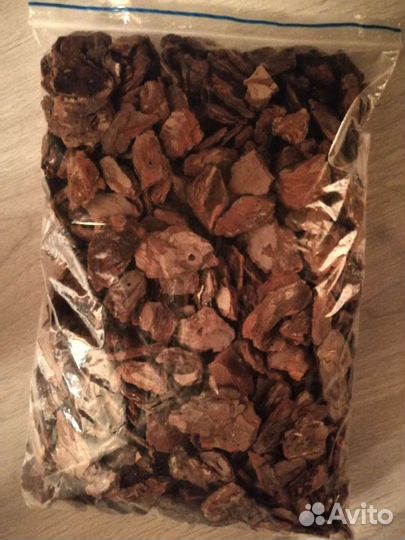 Кора сосновая мульча субстрат для орхидей