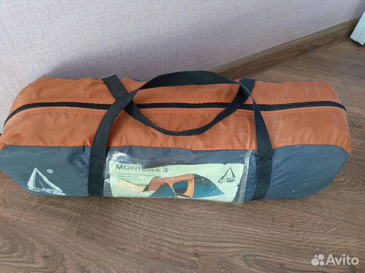 Палатка 3 местная с тамбуром Montana 3