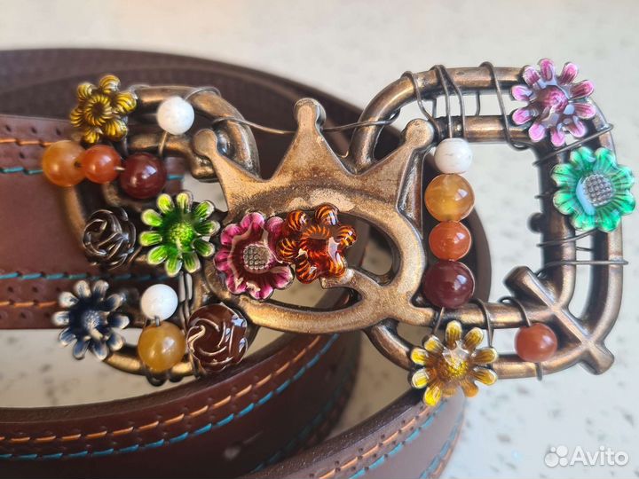 Ремень женский кожаный новый