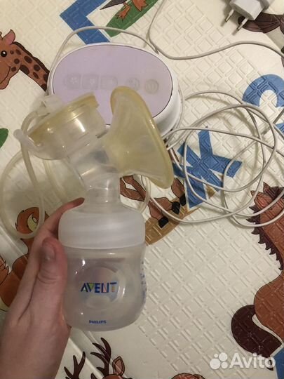 Молокоотсос avent электрический