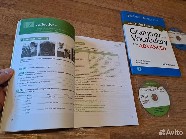 Grammar and vocabulary for First