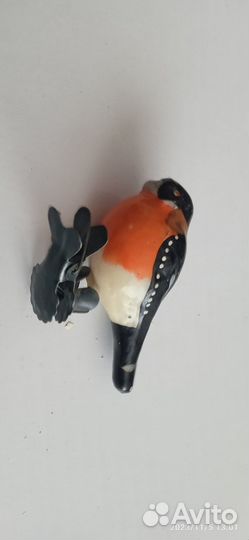 Елочные игрушки СССР Снегирь