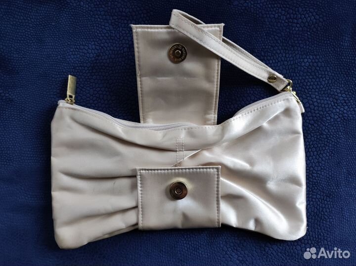 Клатч косметичка Carla Fracci бабочка бант