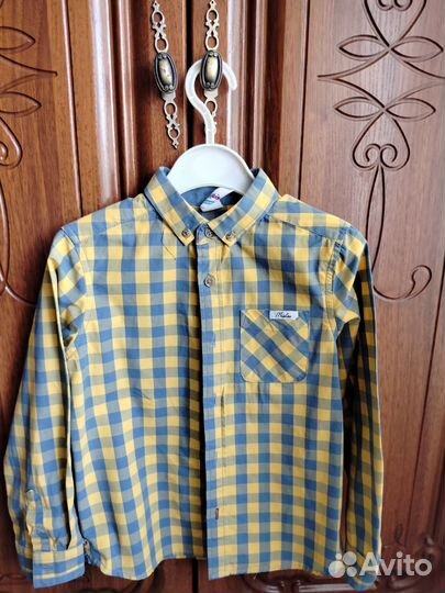 Рубашка на мальчика 116р