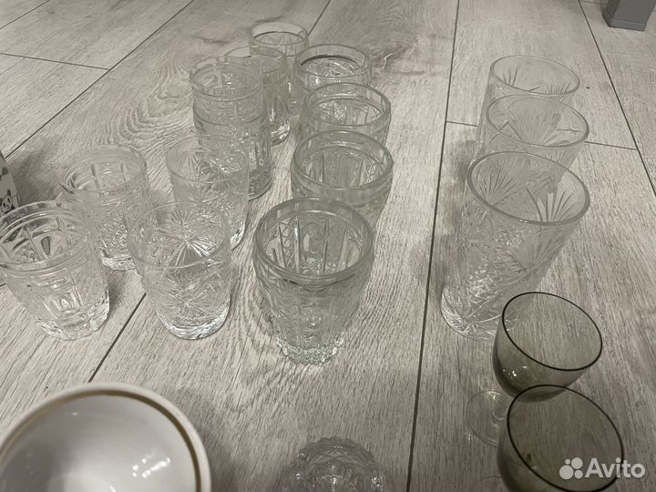 Посуда хрусталь СССР