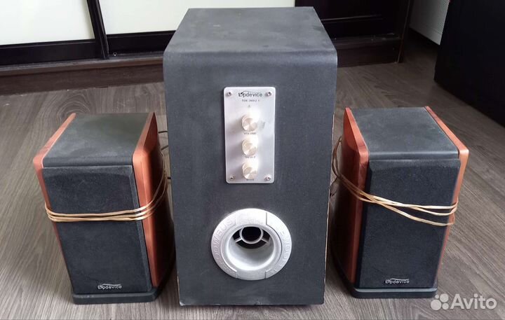 Колонки для компьютера с сабвуфером