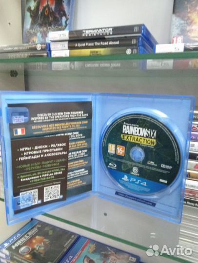 Tom Clancy's Rainbow Six Эвакуация диск PS4