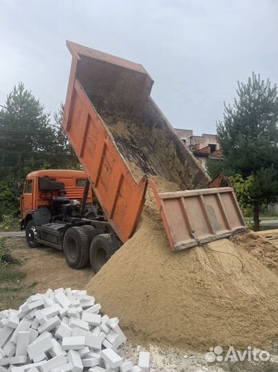 Песок щебень чернозёма