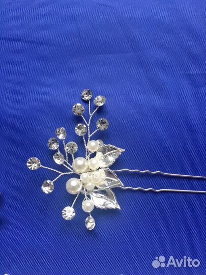 Свадебные украшения в прическу